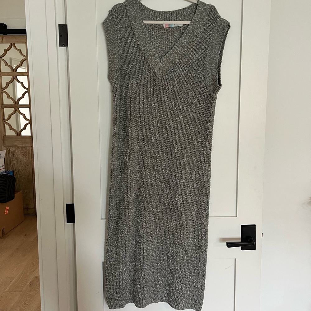 free people long knit dress